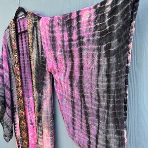 Gypsy Jennys Beaded Silk Kimono
